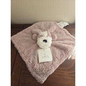 Manhattan Kids Puppy Dog Lovey 13in Cuddly Pal Plush Security Blanket Brown